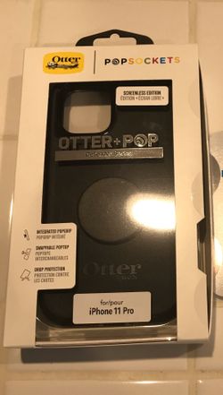 iPhone 11 Pro Defender Otterbox Case Otterpop with Popsocket