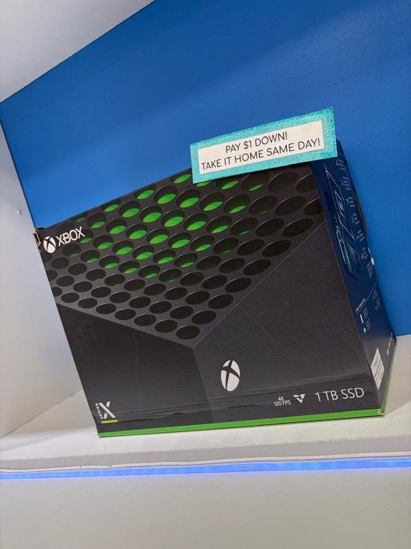 Xbox Series X Gaming Console New - Pay $1 today and the rest later!!