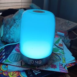 Touch Multi Colored Sunrise Alarm Clock