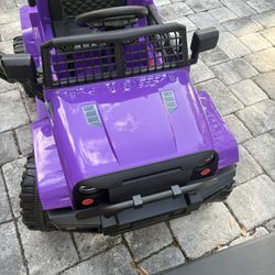 Toddler Purple SUV 