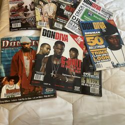 Vintage don diva Magazine Lot 