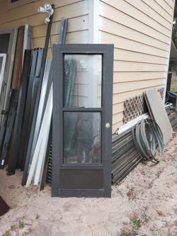 31 1/4 x79 1/2 aluminum door slab