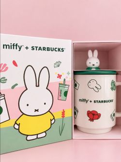 Miffy x Starbucks Ceramic Mug with Lid