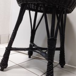 CUTE WICKER STOOL $20. FIRM !!