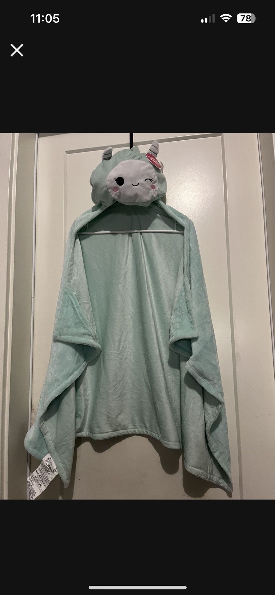 New Hooded Throw Blanket