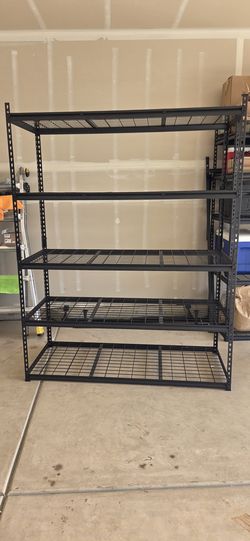 5-Tier Metal Shelves