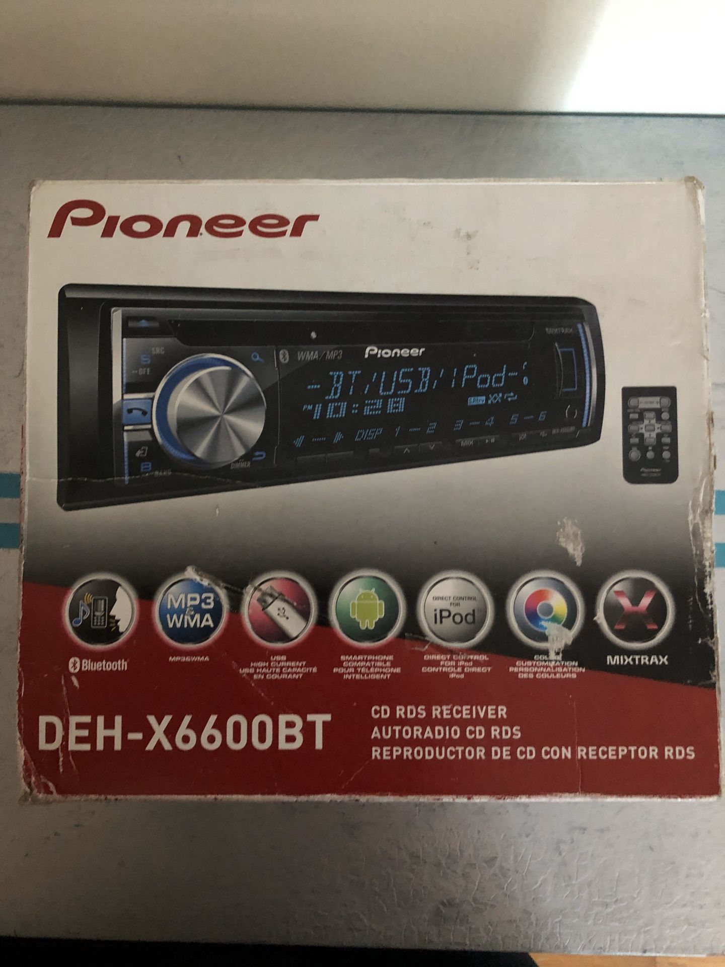 Car Stereo and CD Player (Bluetooth)