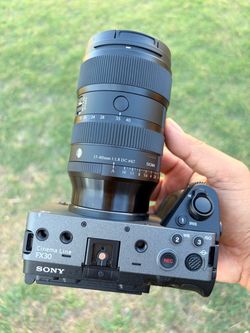 Sony Cinema Line FX30 with Sigma 17-40mm f/1.8 Lens