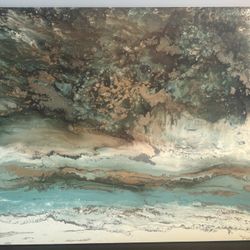 Pier1 Abstract Canvas Painting