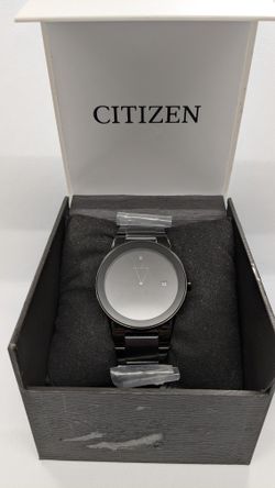 Citizen Men's Eco-Drive Modern Axiom Watch In Black IP Stainless Steel 