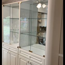 China Buffet, Formica with shelving and storage.