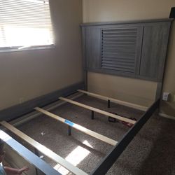 Queen bed frame
