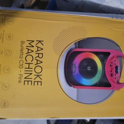 Karaoke Machine Burletta c10-pink (Masingo) for Kids And Adults