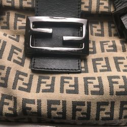 FENDI BAG Canvas Brown 