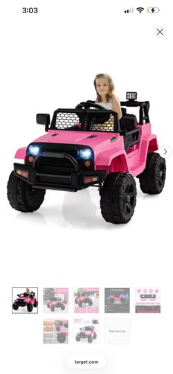 New ride on jeep
