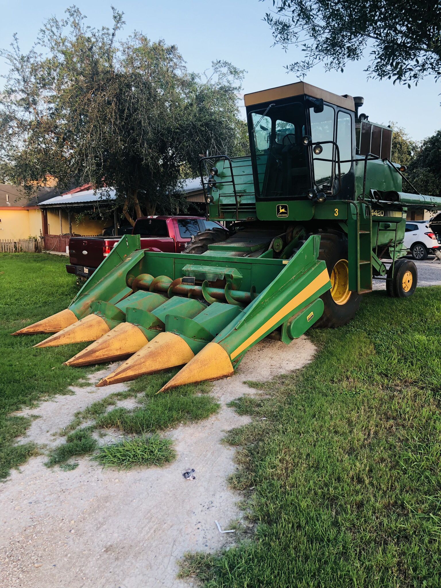 John Deer Combine Tractor