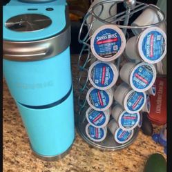 Was $119 Keurig - K-Mini Plus Single Serve K-Cup Pod Coffee Maker - Cool Aqua