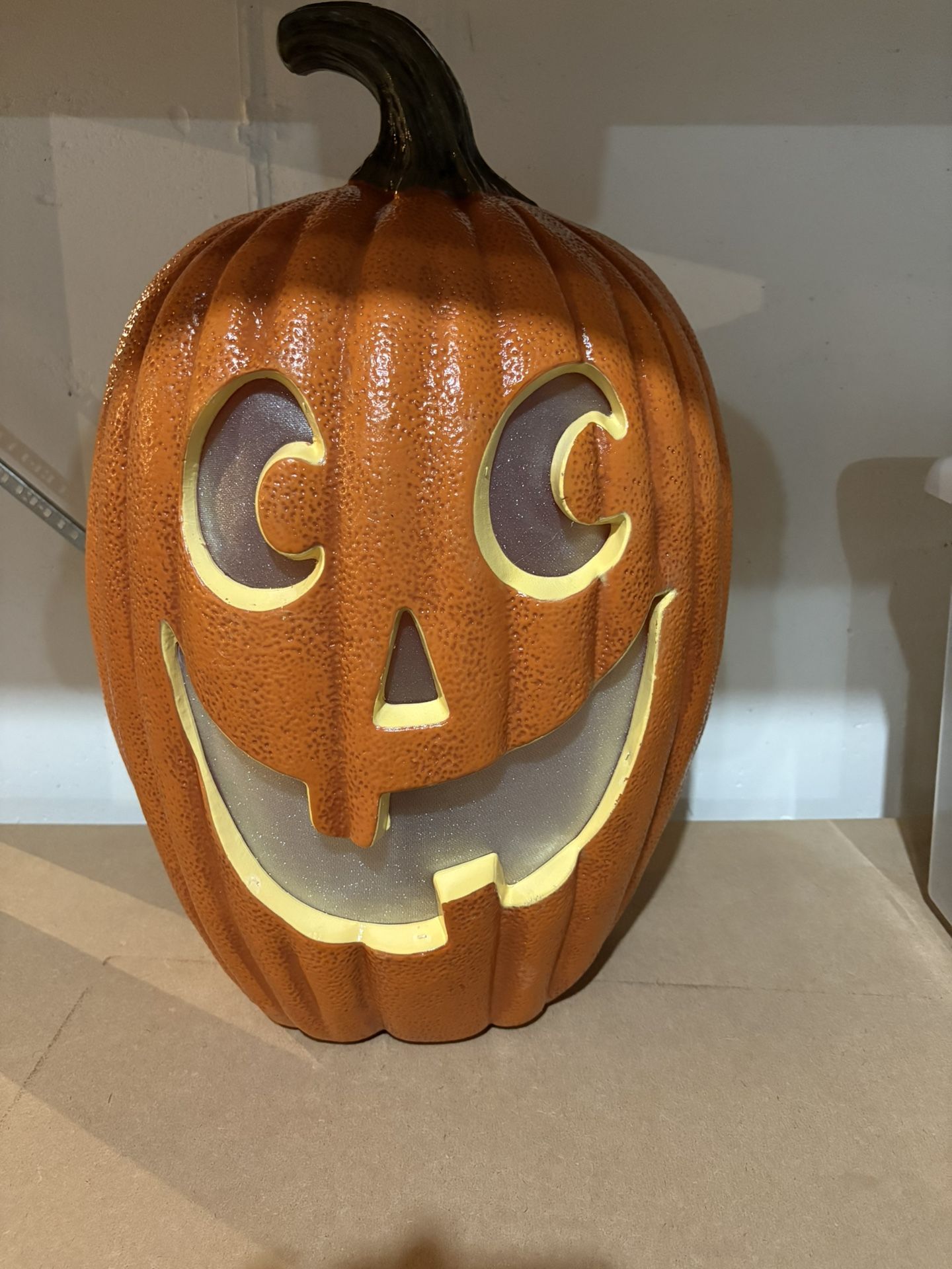 Wall Jack o Lantern Pumpkin