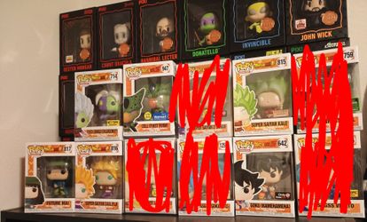 Dragon Ball Funko pops