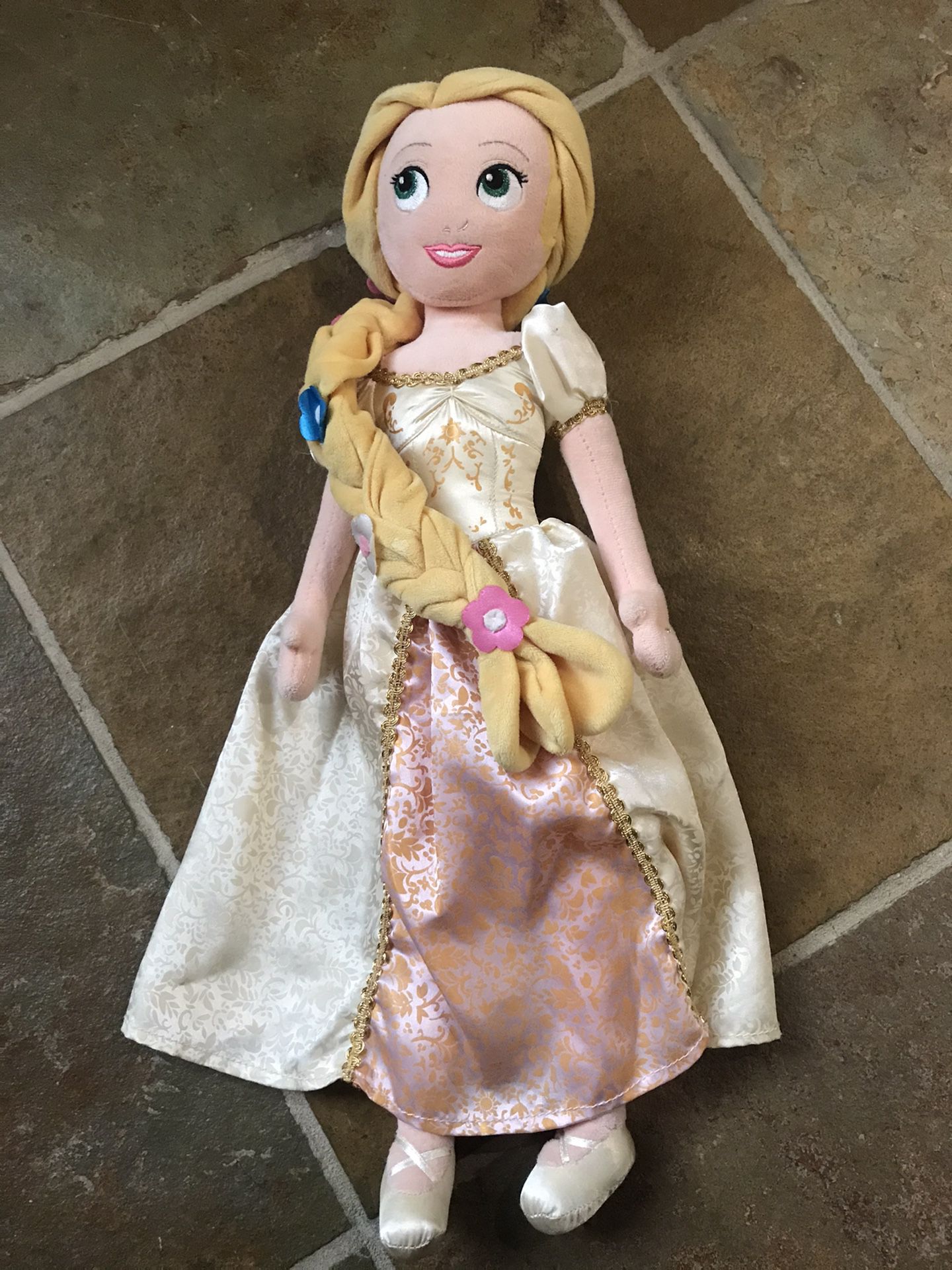 Disney Rapunzel plush doll 20”