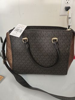 Michael Kors Benning Crossbody Shoulder Bag  Smooth Leather Satchel