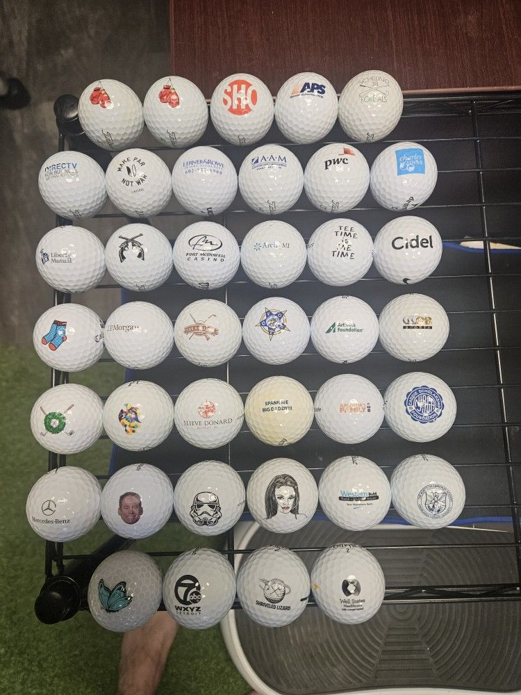 Golf Balls - Logo Balls - Brands & Random