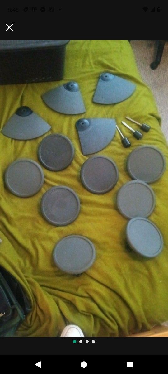 Yamaha Electronic Drum and Cymbal Pads