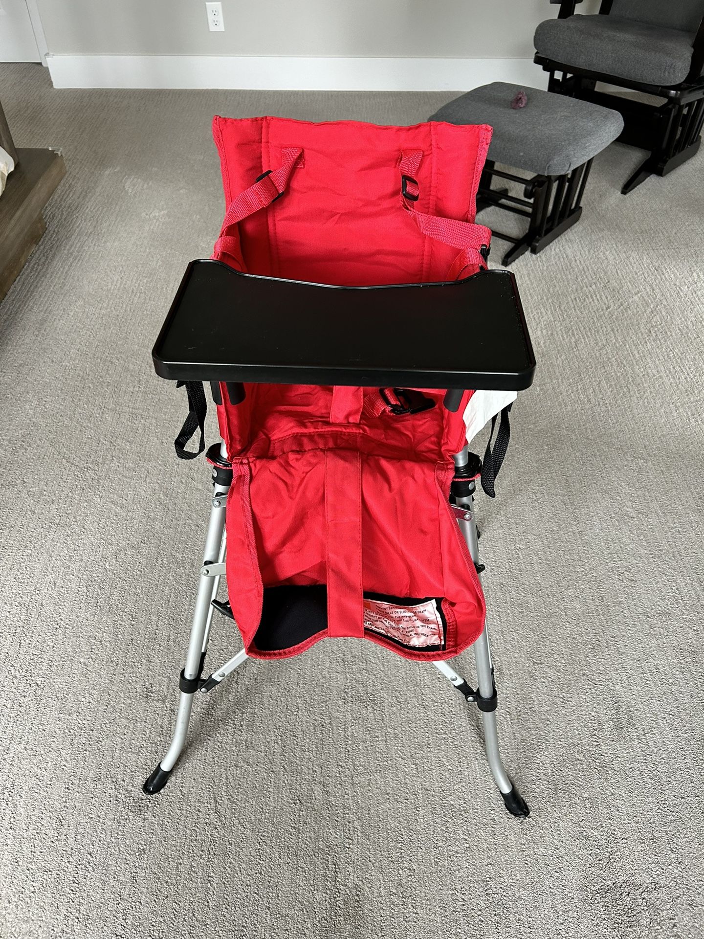 Kids portable travel high chair