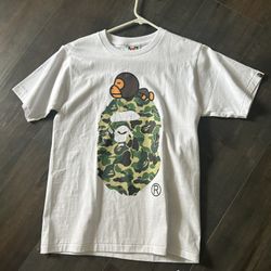 Bape Green Camo Tee