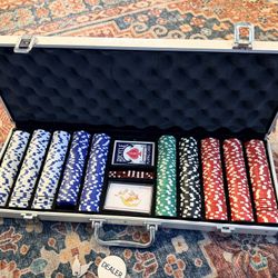 Poker Chips Set in Aluminum Case Complete (Northridge)