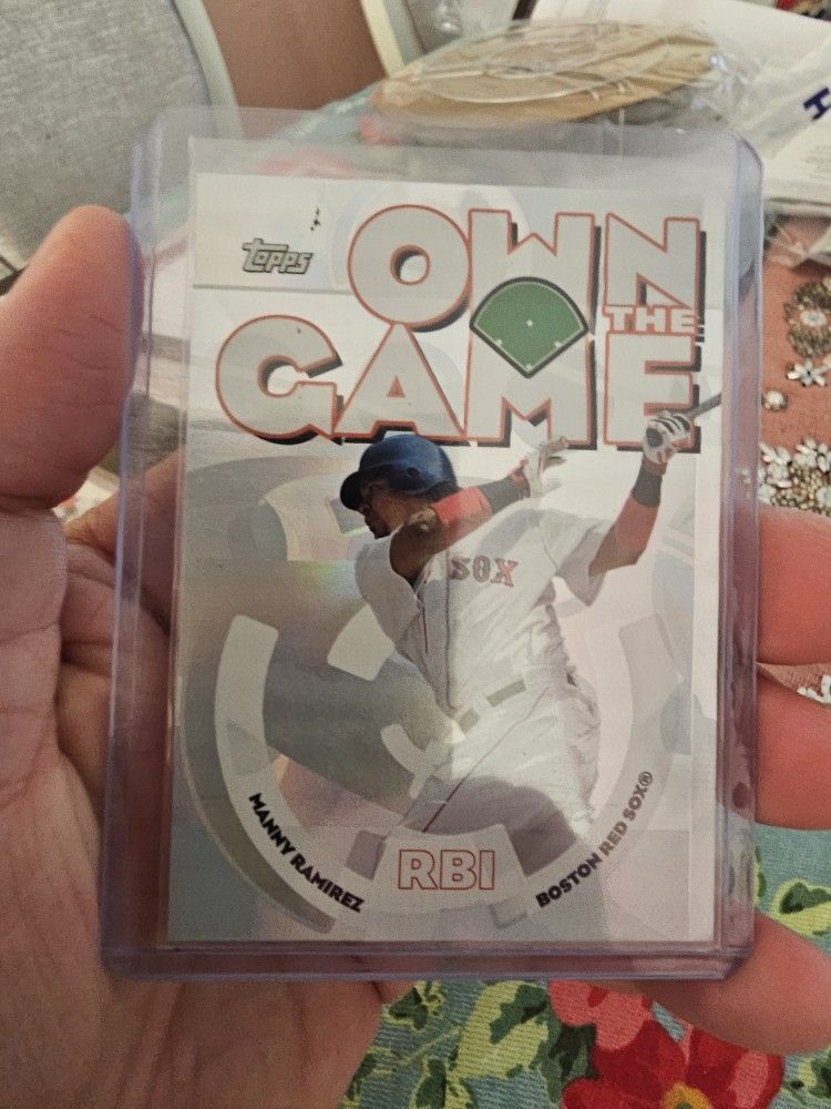 Boston Red Sox Manny Ramirez Baseball Cards Lot Of 12 Cards