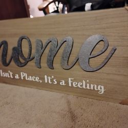 Large 45" x 19" Wall Sign Picture! Brand New! 