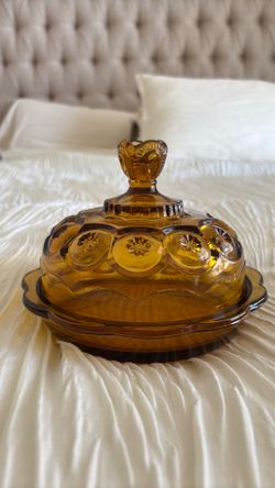 Collectible Amber Glass