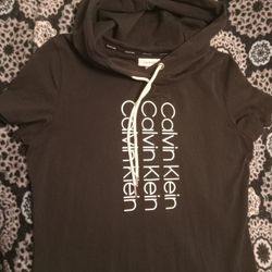Brand New Black Calvin Klein Hoodie Dress