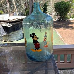 Disney Glass Bottle 