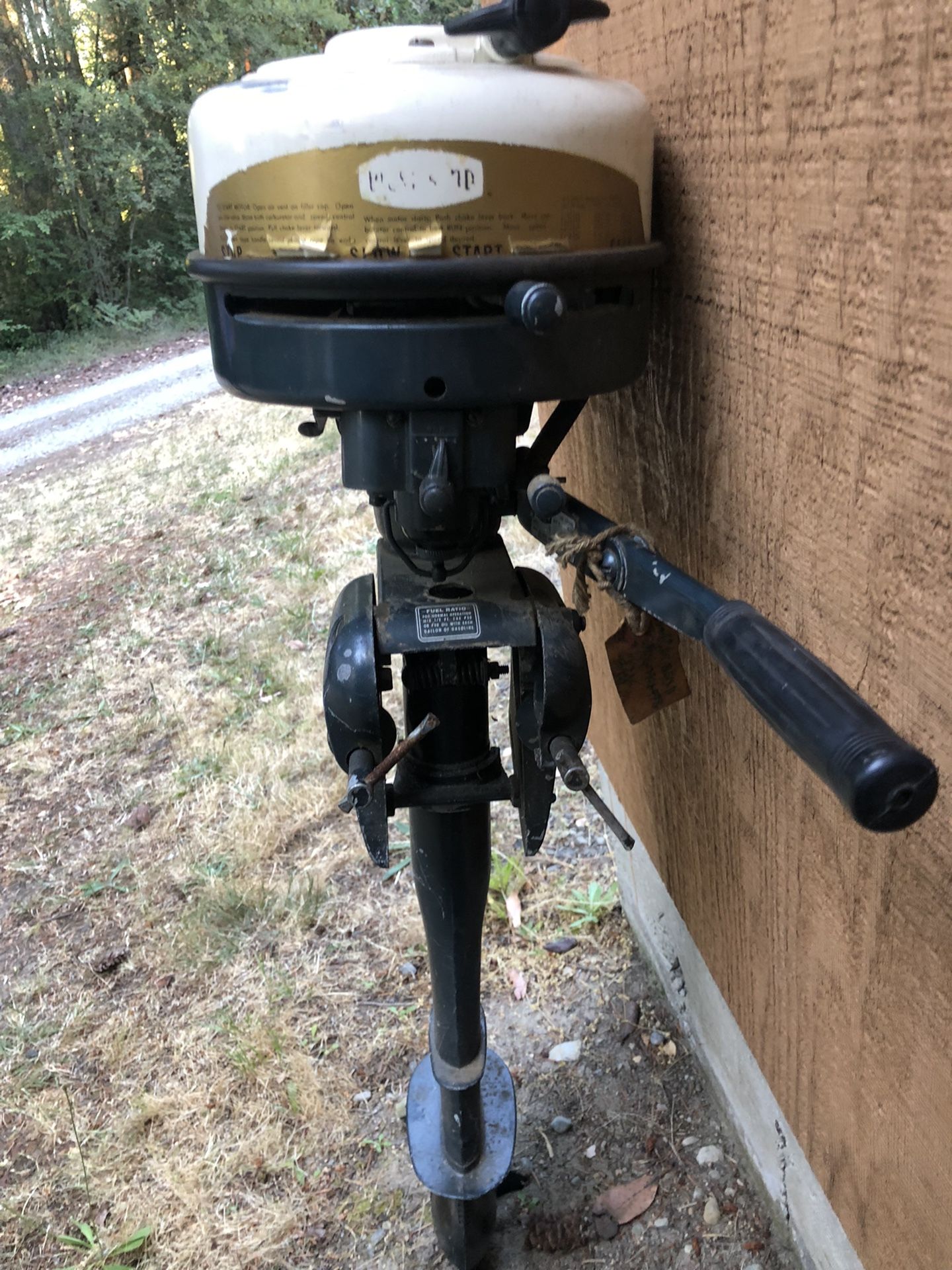 Vintage West Bend 2 HP Outboard Motor for Sale in Fox Island, WA OfferUp