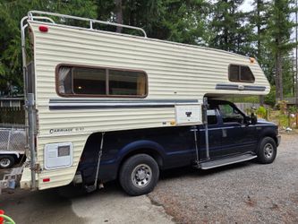 Truck and camper