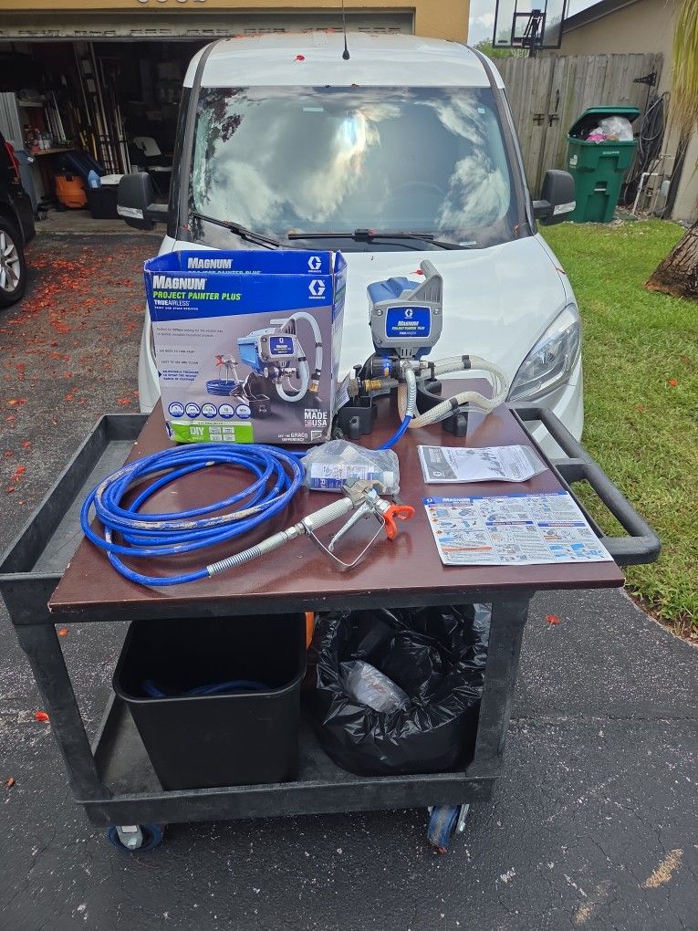 GRACO Airless Paint Sprayer (Magnum Project Painter Plus)