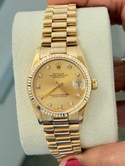 Rolex Preowned Ladies 31mm Presidential DateJust