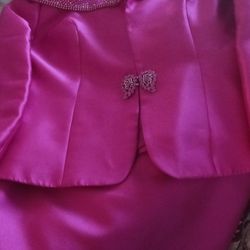 22w Formal 3 PC  Skirt  Set 33in Length 