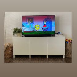 White Tv Stand 