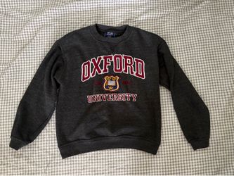 Oxford University Crewneck Grey S