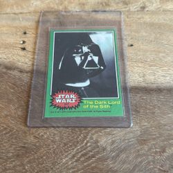 1977 Star Wars Darth Vader # 217