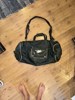 Philadelphia Eagles Leather Duffle Bag