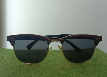 PUGS Retro Browline Clubmaster style sunglasses  (25)