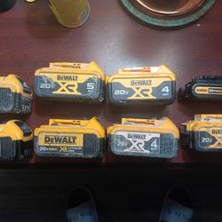 Dewalt 20v Batteries 