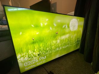 Large Flat Screen Smart TV 50”