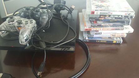 PS3 with games extras