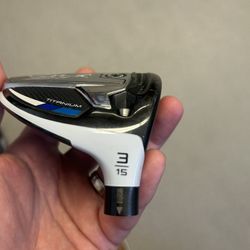 Taylormade Sim Ti 15 Degree Fairway Wood (head only)
