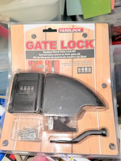 Yardlock Keyless Wood Gate Lock Kit